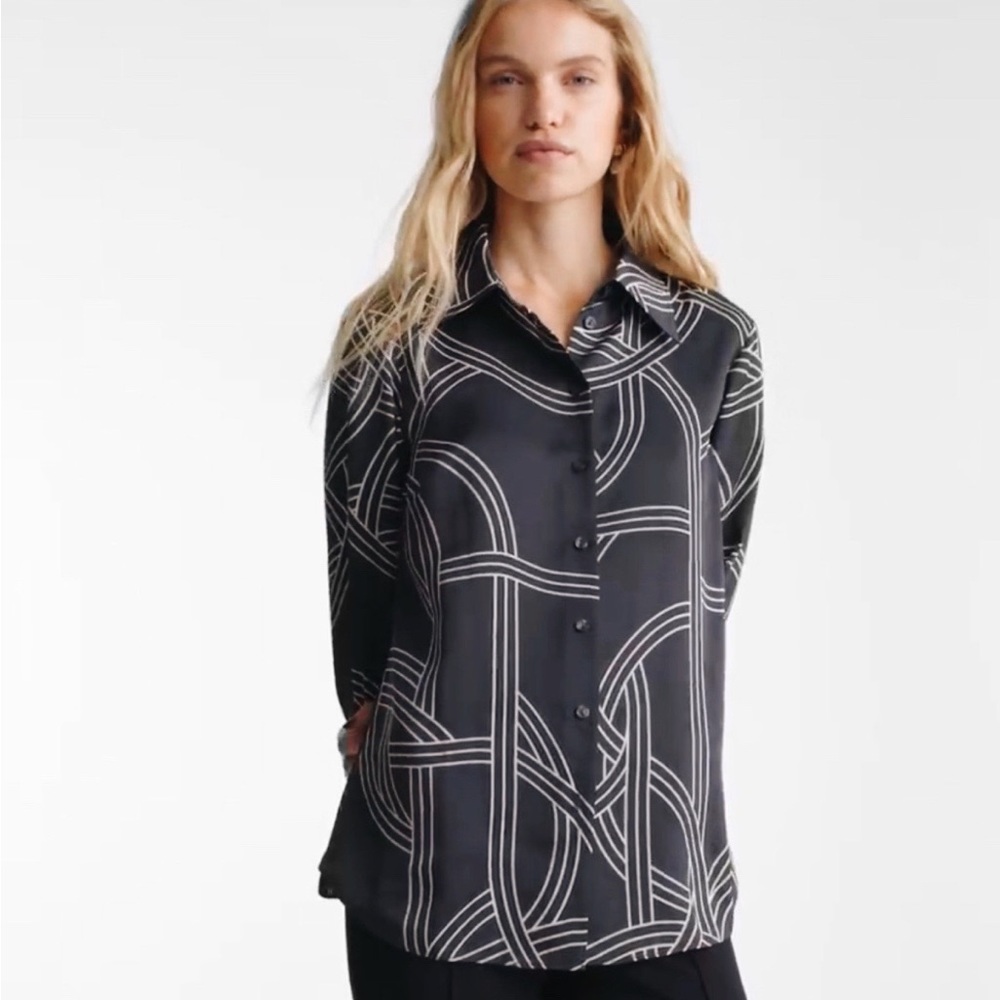 H&M Fitted Shirt NWOT